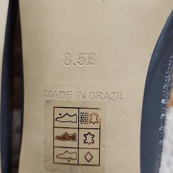 SPLENDID CAMERON FELT STORM GREY FLATS WOMAN'S SIZE 8.5 NWOB MADE IN BRAZIL - Picture 14 of 16